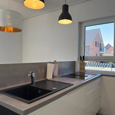 Daire Moderne Mit Sauna & Terrasse Burhave