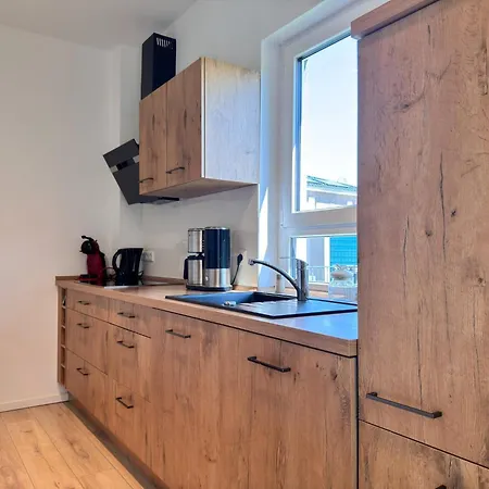 Moderne Mit Sauna & Terrasse Daire Burhave